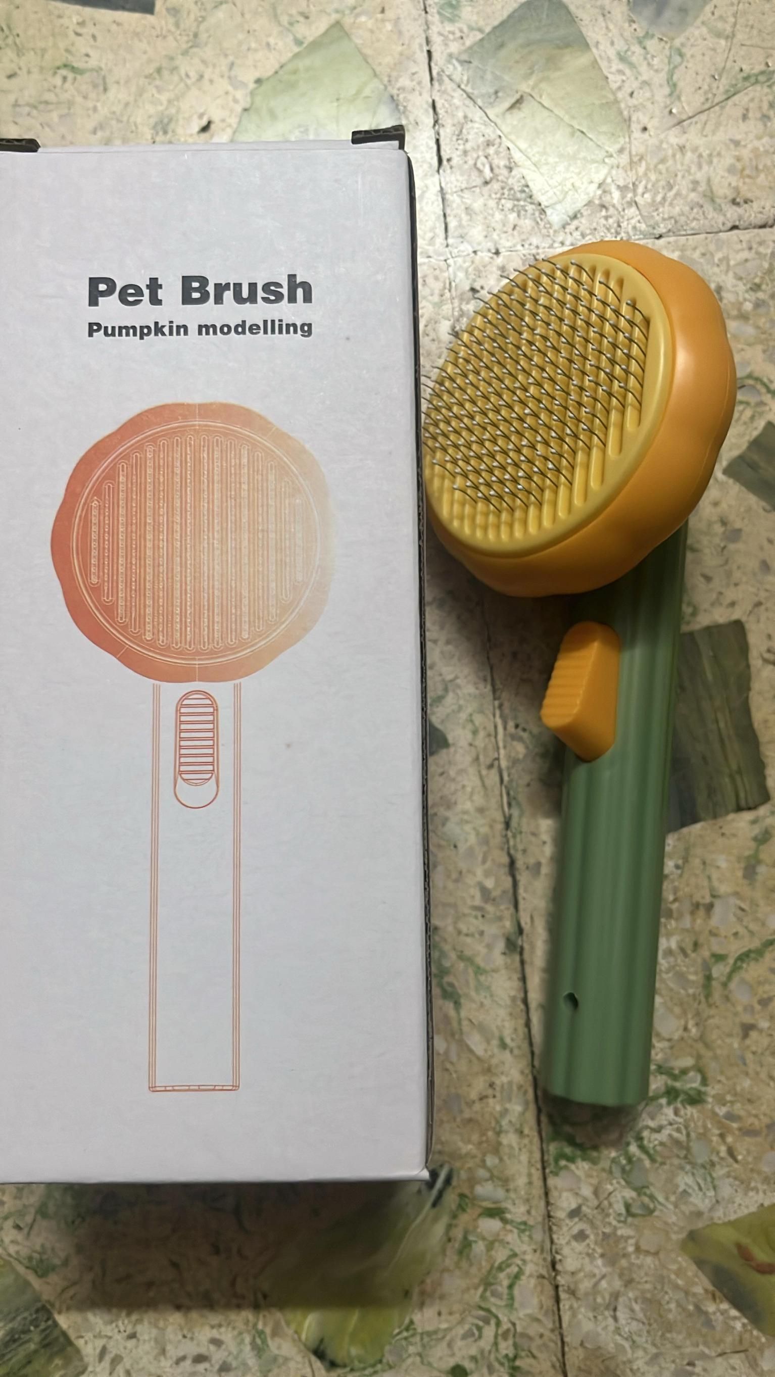 Self-Cleaning Pet Comb for Dogs & Cats | Effortless Grooming Brush